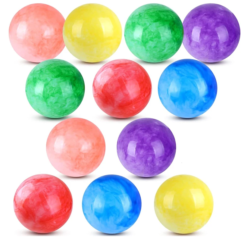 6/3PCS Gemarmerde Bouncy Ballen 12inch Opblaasbare Party Gunsten Zintuiglijke Speelgoed Voor Kinderen Outdoor Fun Games strand Park Speeltuin