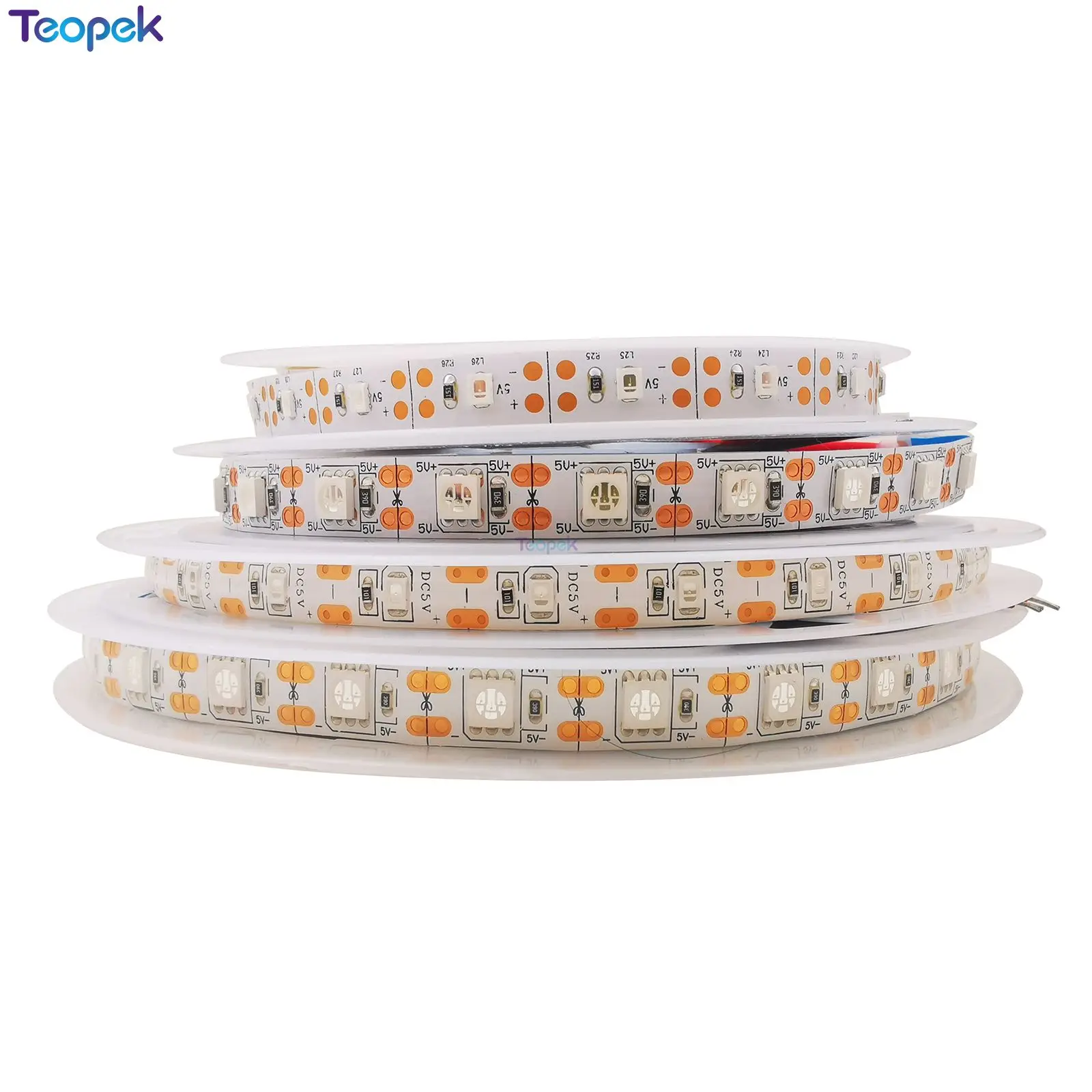 

DC5V 5050 2835 UV Ultraviolet LED Strip 395NM-405NM 60LED/M 300LEDs Flexible LED Strip light For DJ Fluorescence