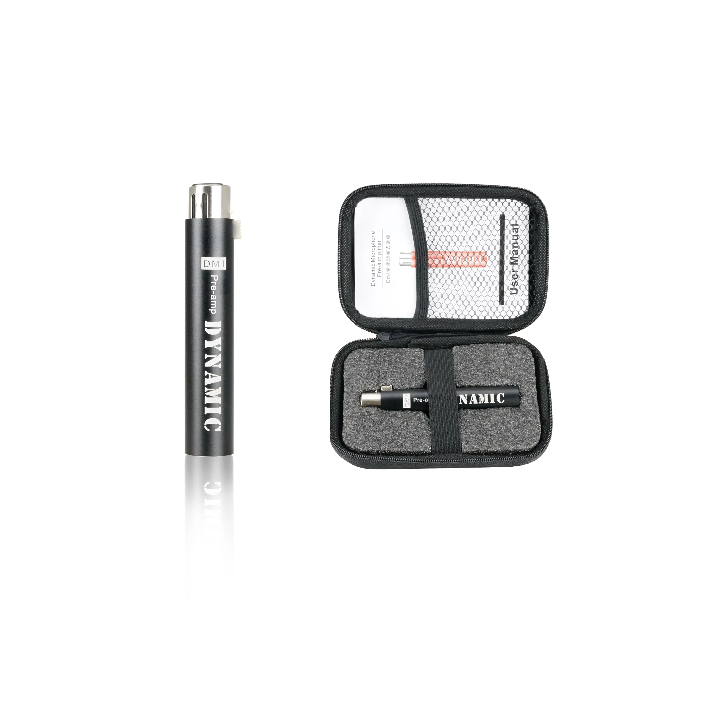 

DM1 DYNAMITE микрофонный усилитель для сценического микрофонного предусилителя SM7B, мини-портативный 28 дБ дискретной электроники с усилением класса A