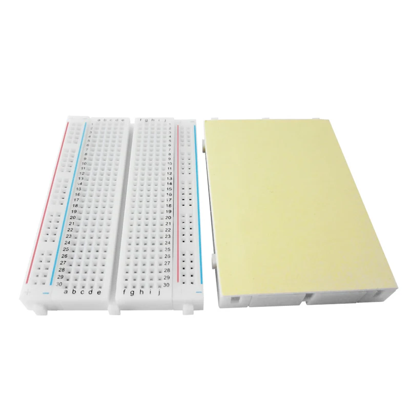 100pcs Quality mini bread board / breadboard 8.5CM x 5.5CM 400 holes