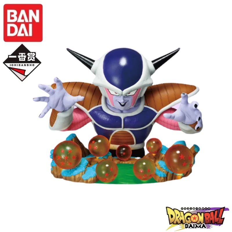 In Stock 100% Original Bandai Ichiban Kuji Dragon Ball Son Goku Vegeta Super Saiyan Cell Frieza Self Destruct Cell Anime Figure