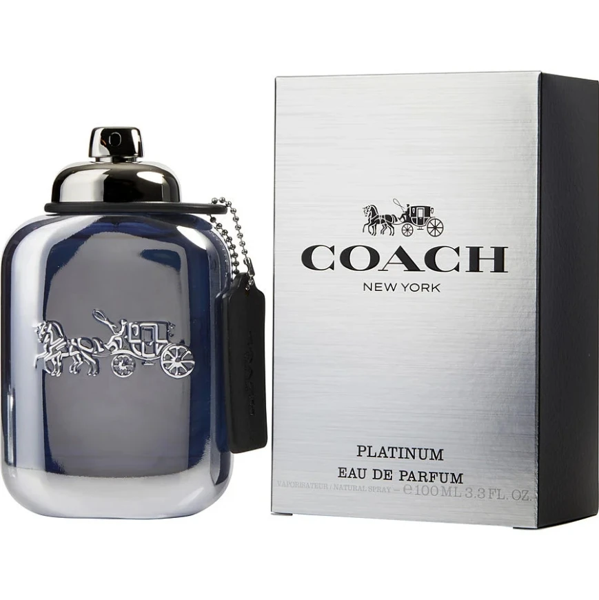 COACH Glamour Platinum EDT for Men Long Lasting EDP 100ml