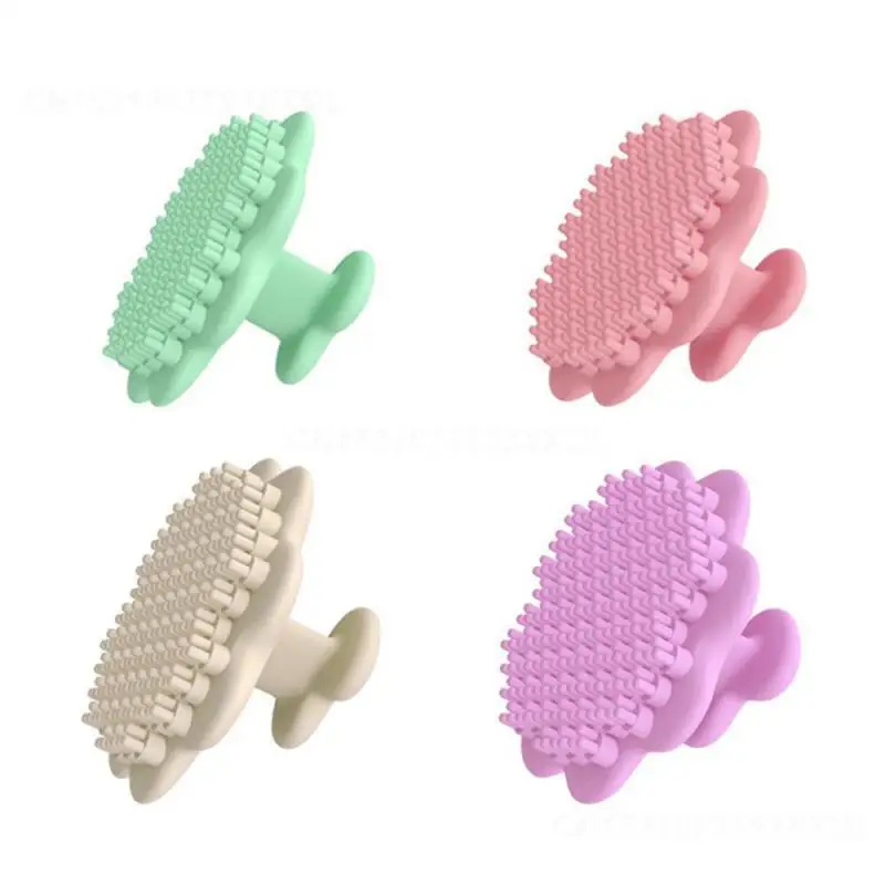 1/2/3PCS Silicone Face Brush Easy To Clean Compact And Mini Useful Wear-resistant Face Washing Tools Face Brush