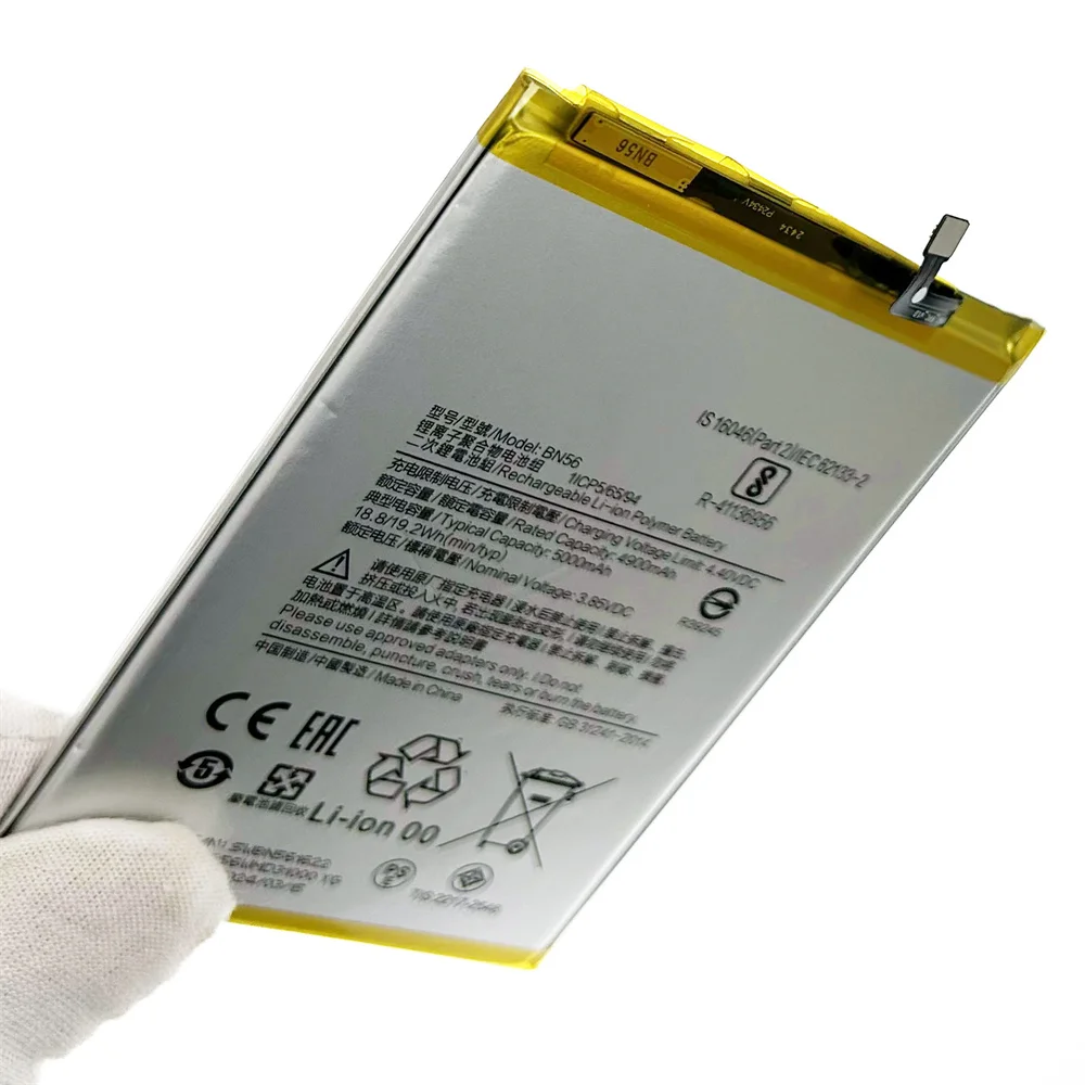 

Genuine BN56 5000mAh Battery For Xiaomi POCO M2 Pro Redmi 9A 9C High Quality Phone Replacement batteries batteria+Free tools