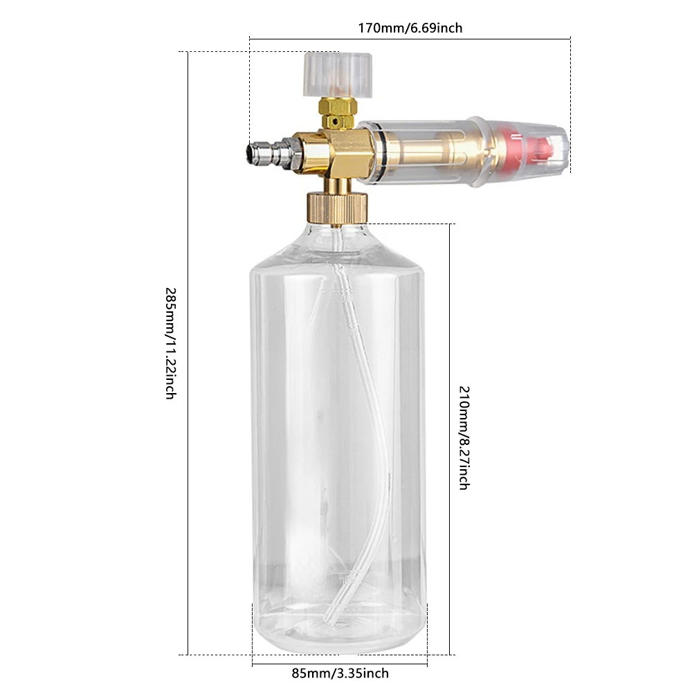 High Pressure Washer Hose Water Gun for Karcher Parkside Nilfisk Quick Connect Connector Nozzles 4000psi M22 Snow Foam Guns