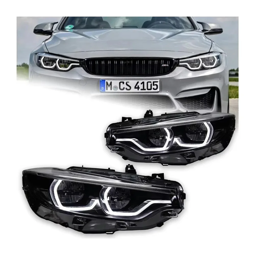 F32 laser Upgrade headlight For BMW 4 Series F32 F33 F82 2013-2017 DRL 425i 428i 430i 435i Signal Head Lamp LED Car Accessories