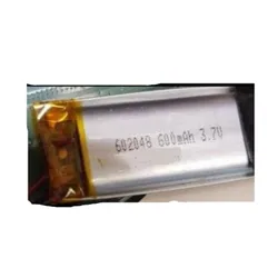 2Pcs/Lot 602048 3.7V 600MAh Polymer Lithium Ion Rechargeable Battery For Intercomunicador Scala Rider Freecom4