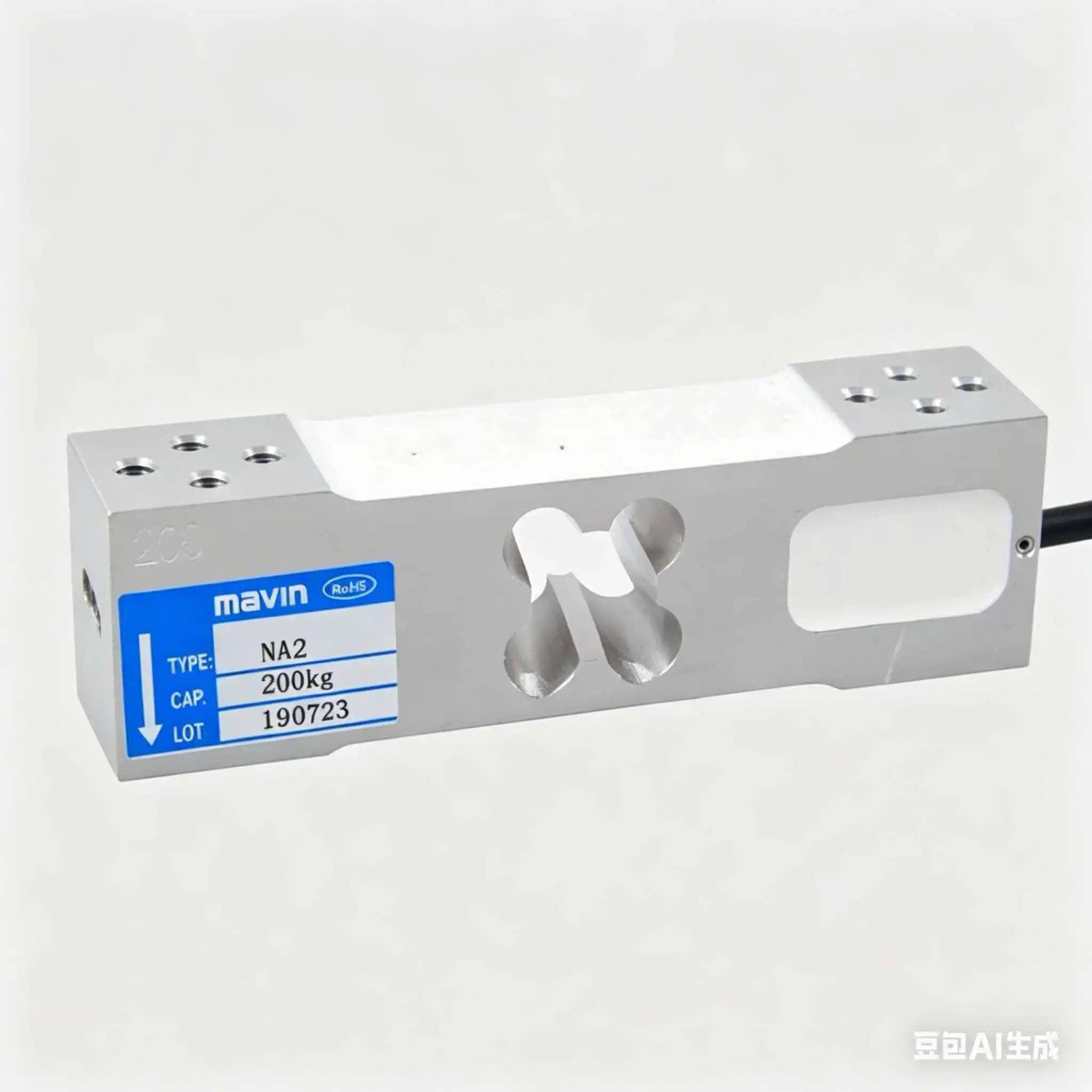 Aluminium Alloy Parallel Beam Load Cell 100KG for Weighing Silver Color 1 Year Warranty (MYZL629-100KG)