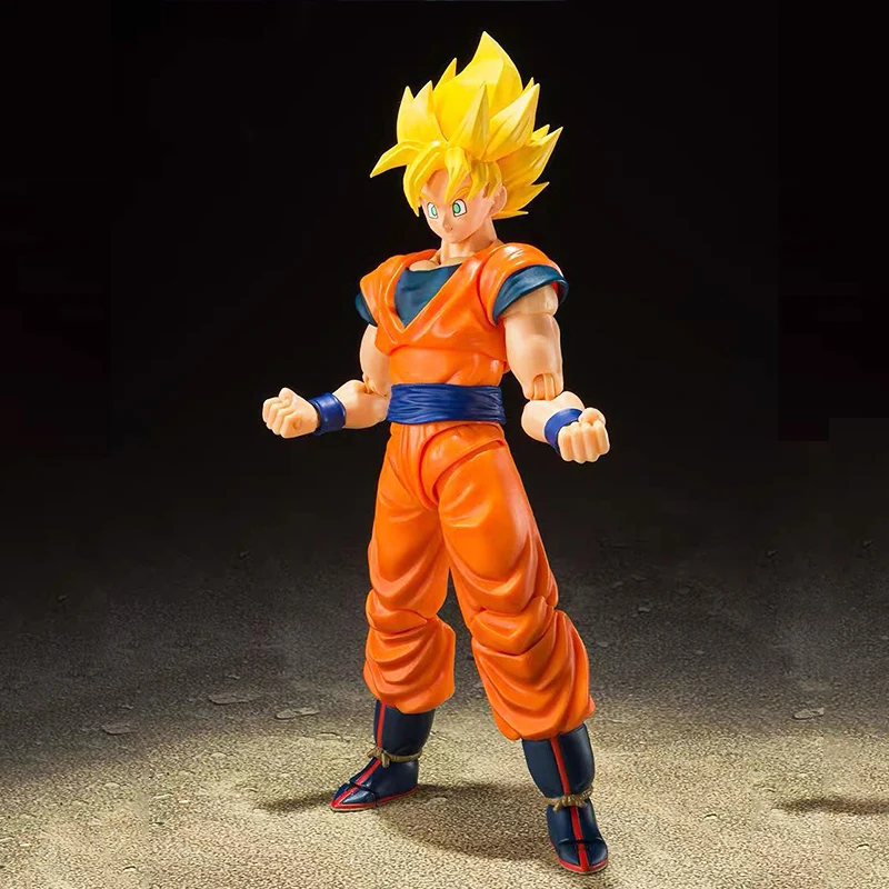 حار لعبة دراغون بول Z عمل الشكل Shf سوبر سايان سون جوكو كاكاروتو فيغيتا تمثال بولي كلوريد الفينيل المنقولة جمع أنيمي نموذج اللعب هدية