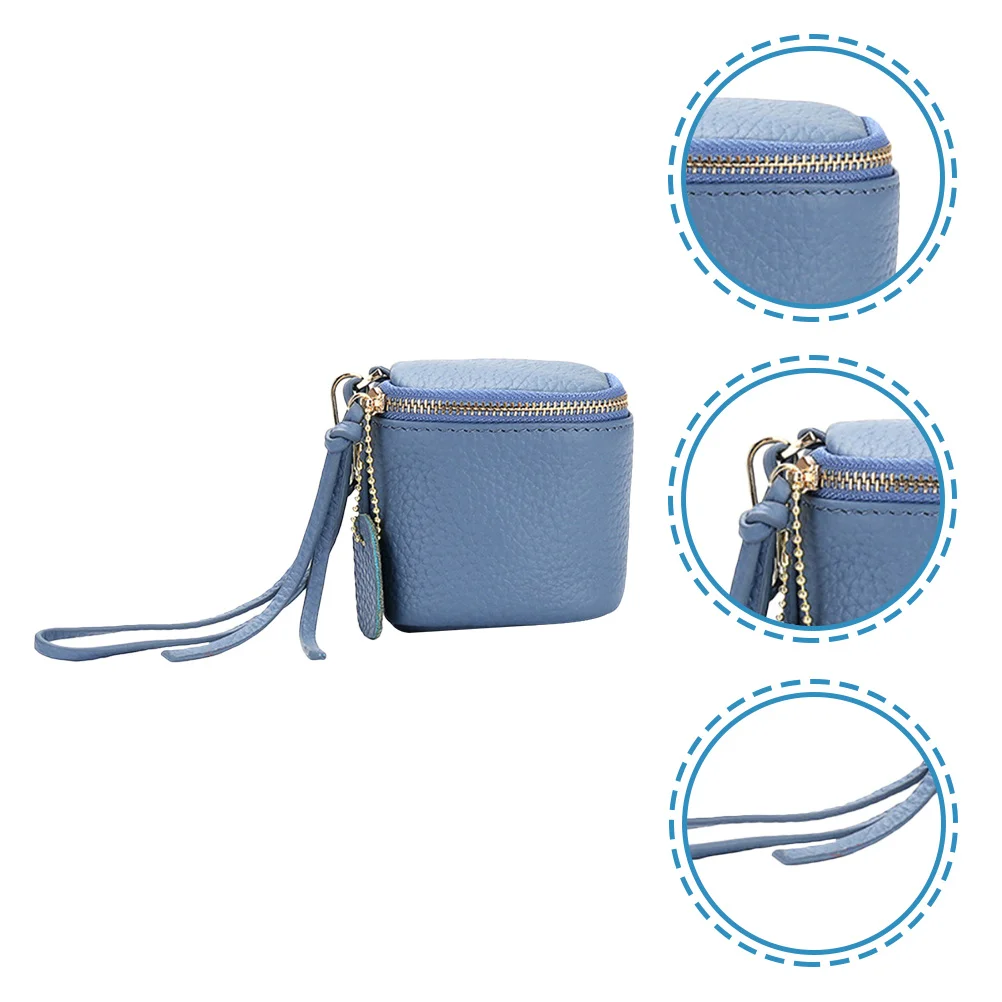 1 Portable Lipstick Bag Premium Pouch for Women Daily Travel Storage Organizer Key Coin Purse with Zipper