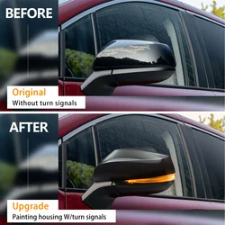 Led Mirror Cover Fit For Toyota Sienna 2021 2022 2023 2024 Exterior Auto Accessories