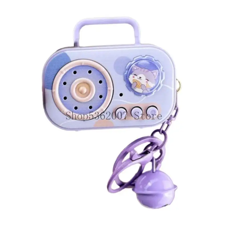 Веселый и функциональный винтажный музыкальный игрок украшения для ключевых матчей для повседневного использования 40JB