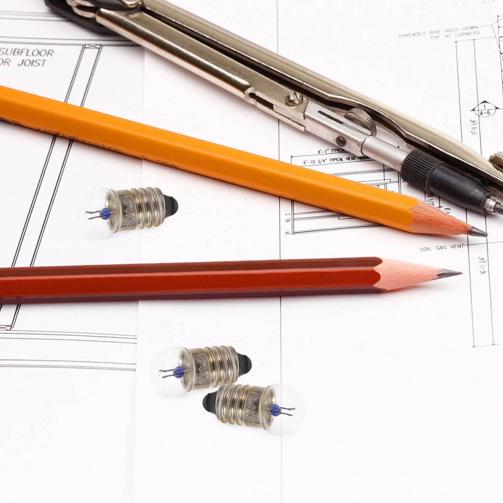 10 قطعة ضوء لمبة لمصابيح LED 2.5 فولت 0.3a حبة صغيرة مصباح يدوي استبدال جزء لتقوم بها بنفسك تجربة العلوم طالب الفيزياء أداة