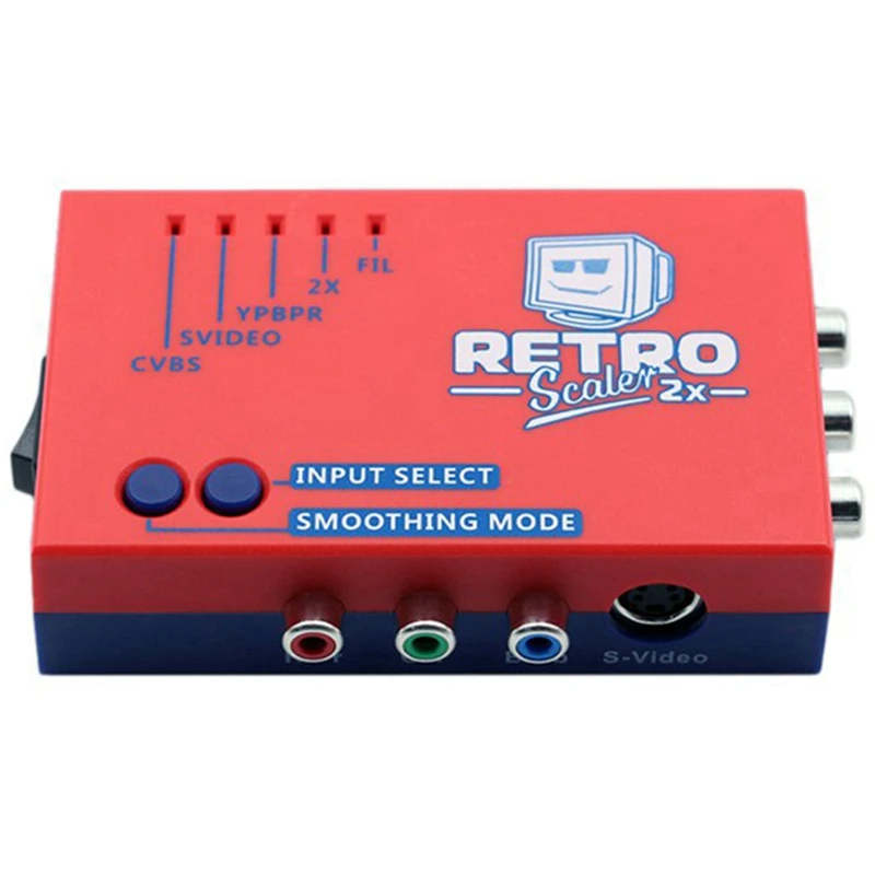 

A/V Converter Line Multiplier For Retroscaler2x HD Converter For Retro Video Game With Universal Plug