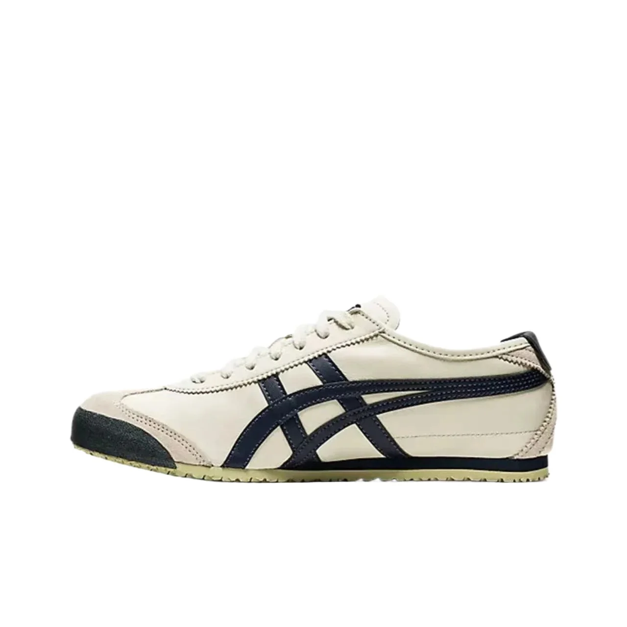 Asics Onitsuka Tiger MEXICO 66 Canvas Shoes Classic Women Men Sneaker Lightweight Navy Blue