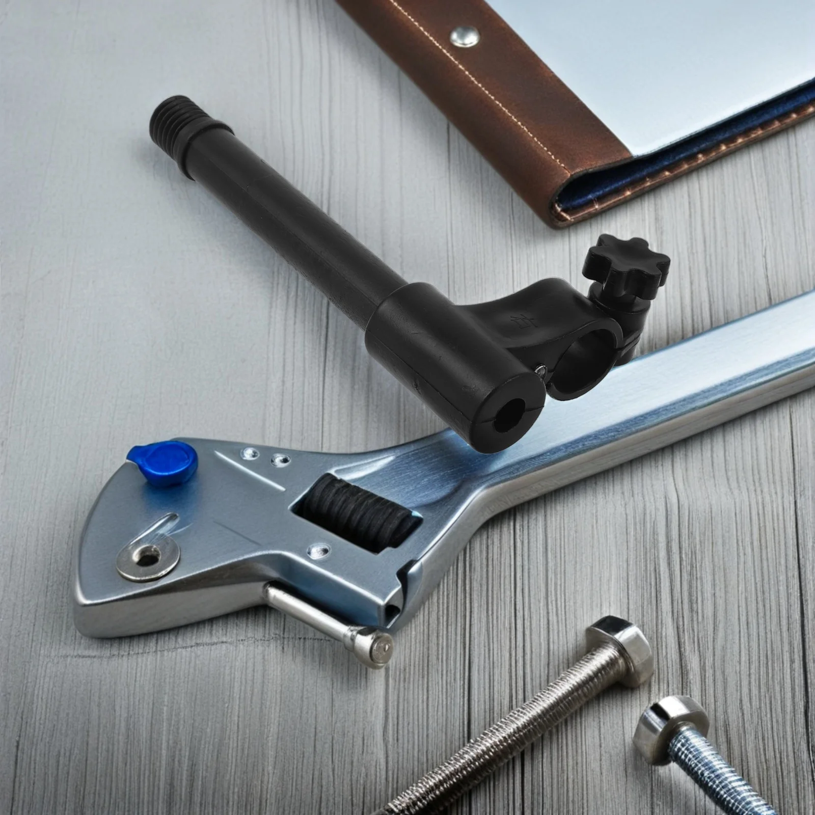 

1 Pair Wheelchair Tray Holder Plastic Table Support Bracket Fast Release Clamp For Dining Work Compatible With Multiple