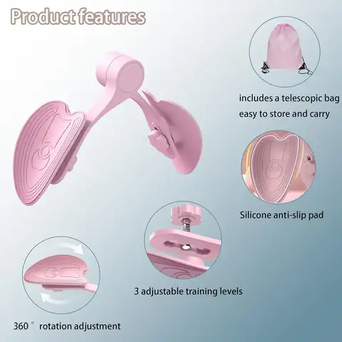 Pelvic Floor Trainer Kegel Exerciser for Women Kegel Weights Resistance Training for Pelvic Floor Strength Exercise Equipment