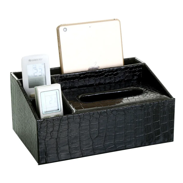 

Multi-functional Tissue Box, Paper Drawer, Creative Desktop, Remote Control to Store Household, Storage Box, Wholesale