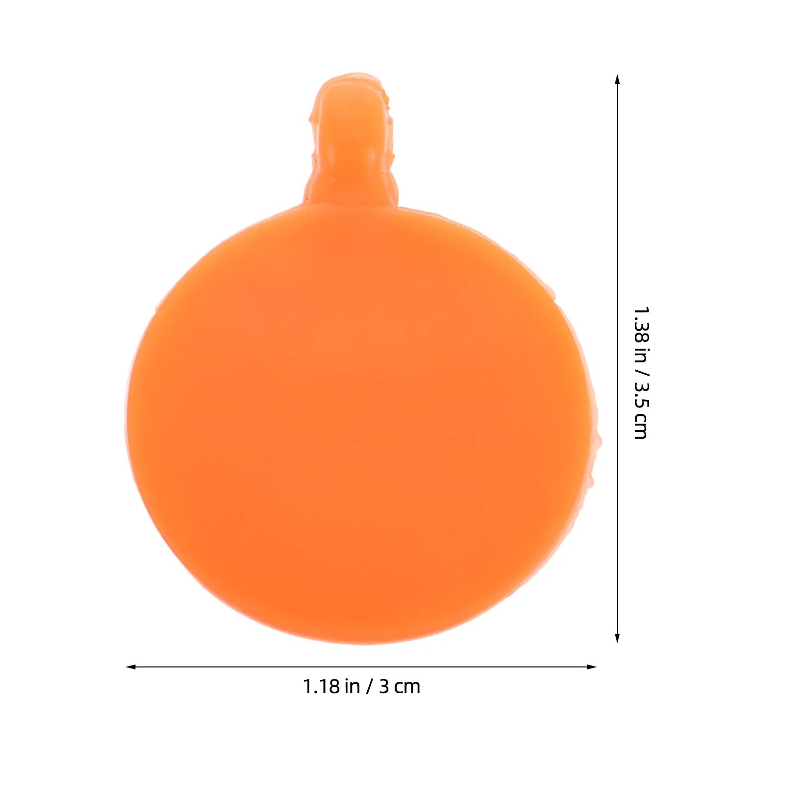 10 قطع من الهدف السيليكون لممارسة هدف رش مقاوم للطقس للمسابقات الرياضية وإكسسوارات نطاق التعليق #6