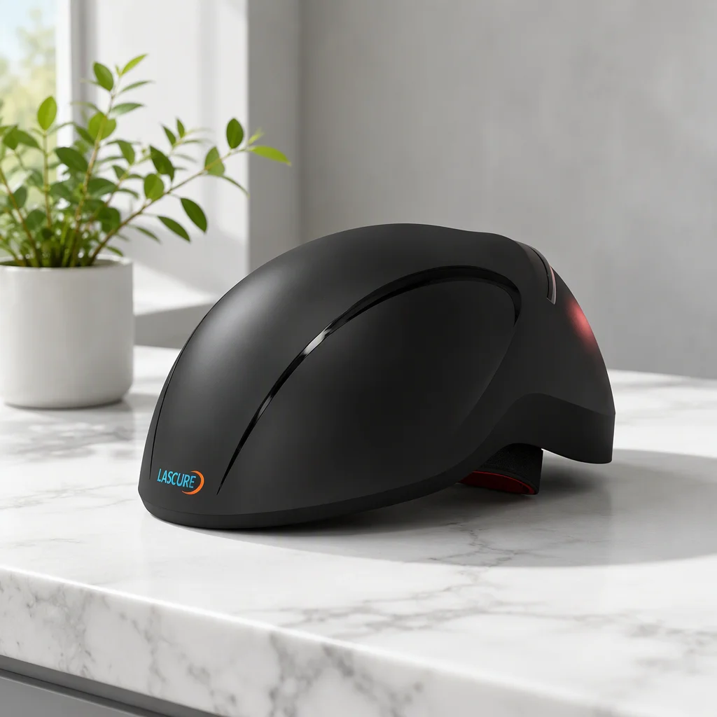 Professional 552 Light Source Helmet With High Intensity VCSEL Output Multiple Modes Wireless Rechargeable Design