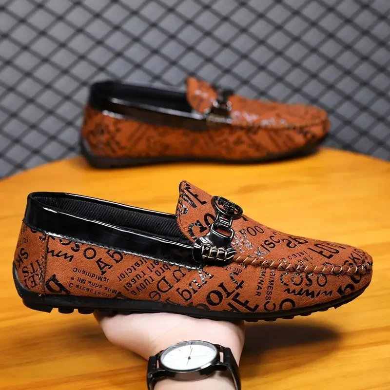 Loafers New In Male Casual Shoe Fashion 2024 Designer Luxury Sale Elegant Promotion Men\'s Leather Shoes Footwear Offer Summer Pu