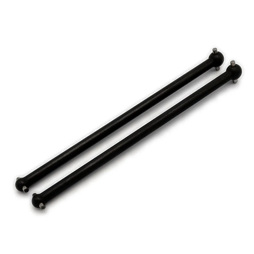 Dogbone traseiro espesso de aço duro, preto para Arrma 1/8, Kraton Outcast Notorious, 1/7 Fireteam, 140mm, AR310459