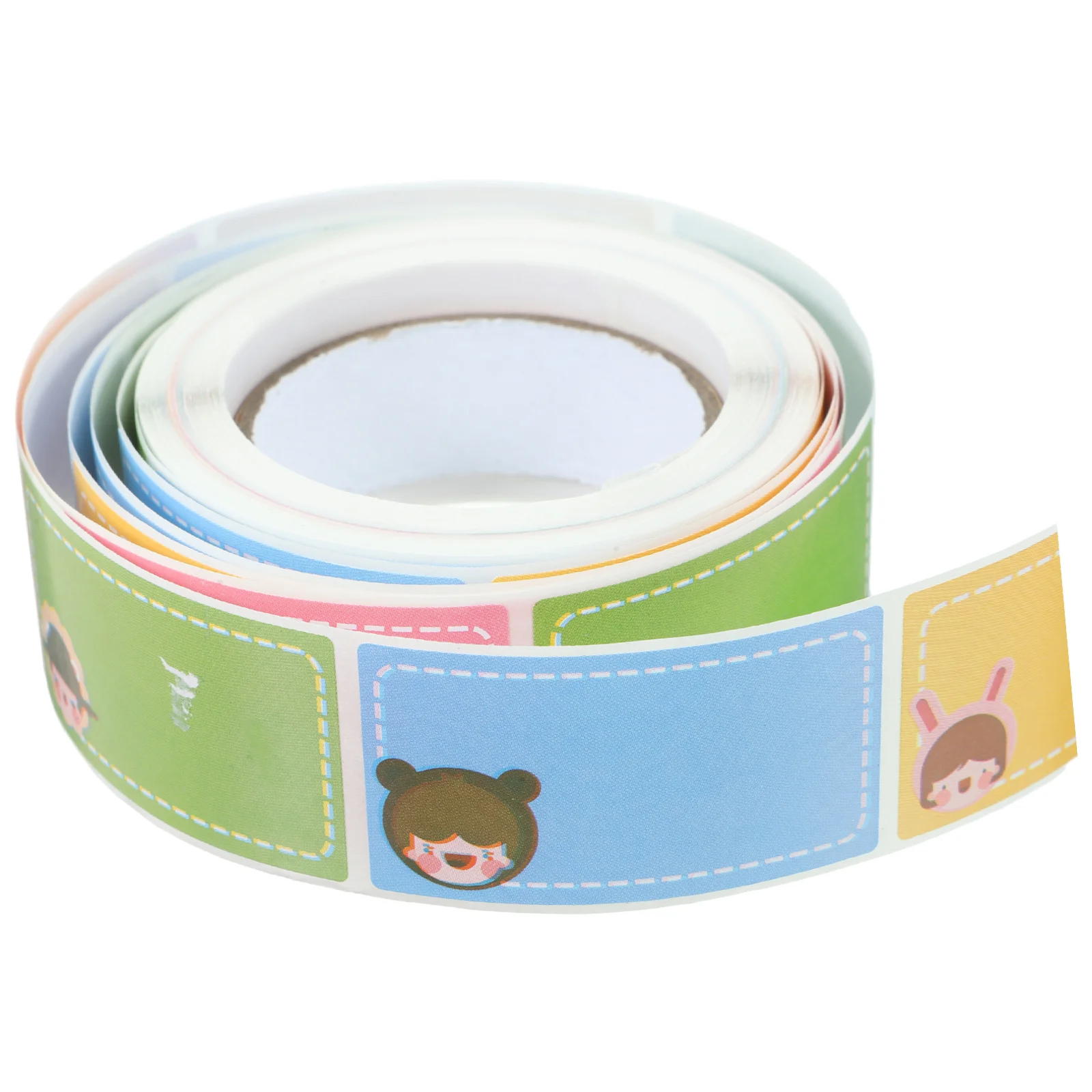 

1 Roll Name Stickers for Kids Waterproof Self-Adhesive Label Tags for School Daycare Bottles Clothes Organization Blank