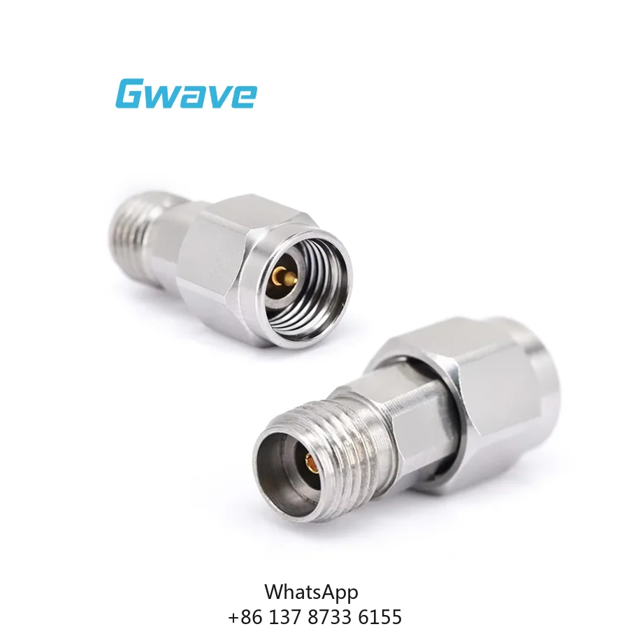 High Frequency DC Block Coaxial Connectors (RF) 2.92mm Male To 2.92mm Female Operating From 10 MHz To 40 GHz On Inner Conductor