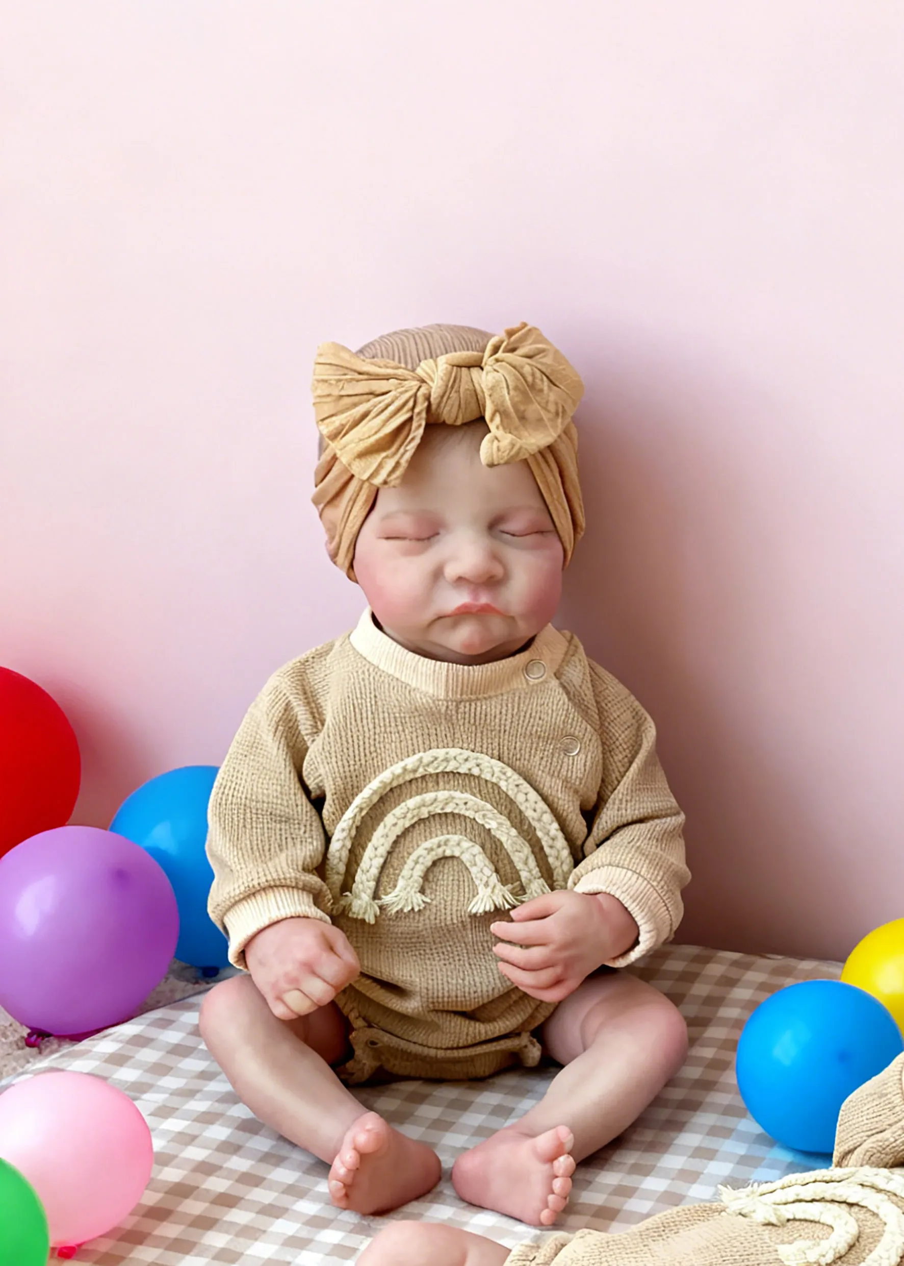 19-calowa lalka Levi Reborn z miękkim korpusem z tkaniny/pełnym korpusem z winylu - realistyczne malowanie skóry 3D z widocznymi żyłkami