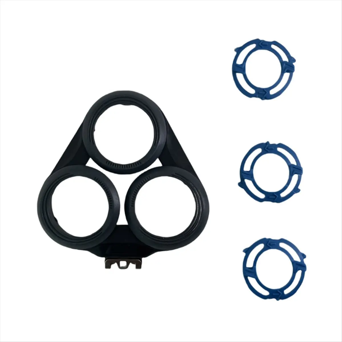 * AA60I para Afeitadora eléctrica Philips Series S5000 S5070 S5079 S5080 S5091 accesorios de soporte Carmen de repuesto negro