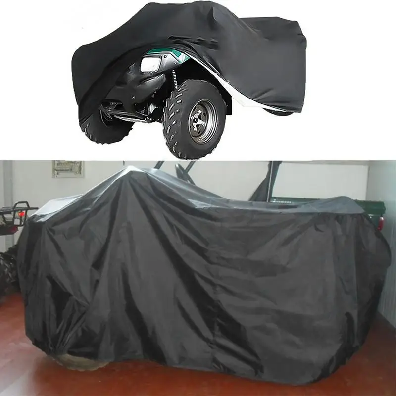 Heavy Duty Atv Cover All Weather Protection Quad Cover Outdoor Quad Cover For Rain Portable Outdoor Storage Waterproof