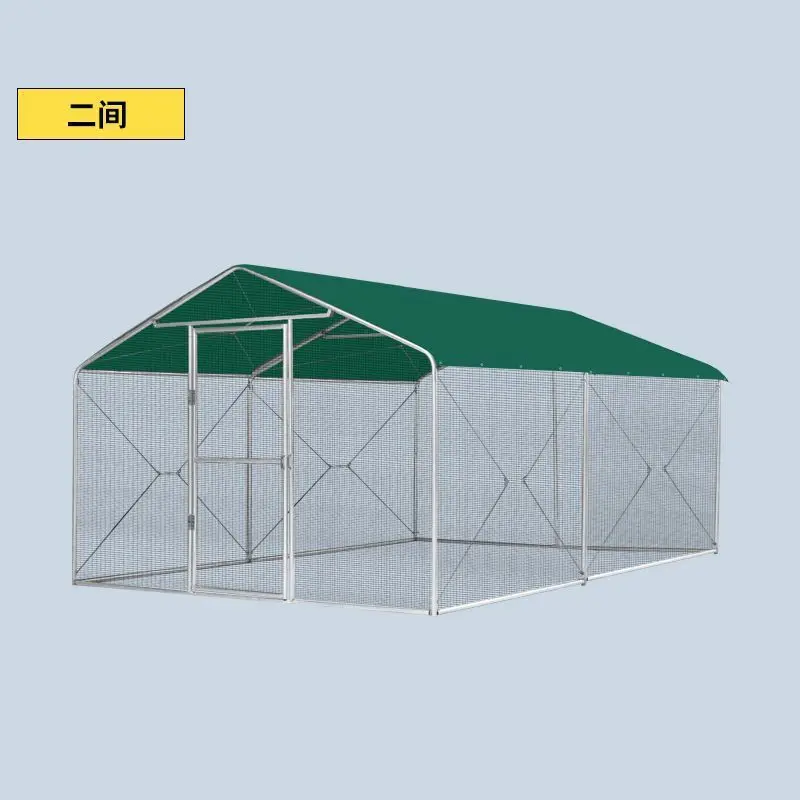 Chicken shed Household outdoor breeding shed Outdoor multi-functional large-scale breeding rain shed Peacock cage Pigeon