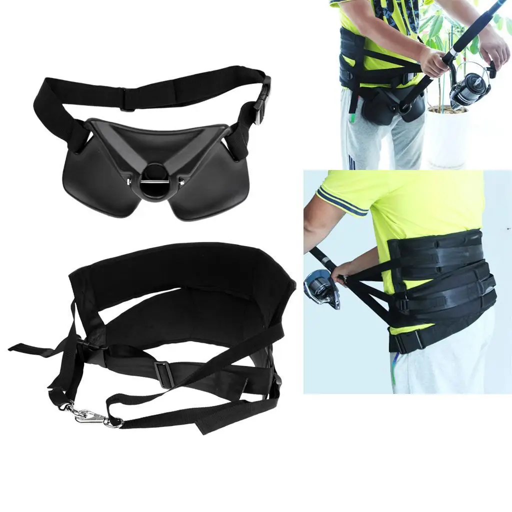 Deep Sea Fishing Harness And Standing Belt Waist Cardan Rod Holder