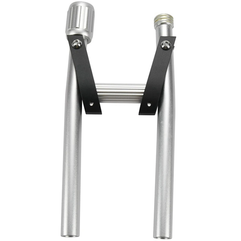 1 Piece Aluminum Alloy Bicycle Folding Handlebar Before Folding Size: 580MM After Folding: 310X150X50MM