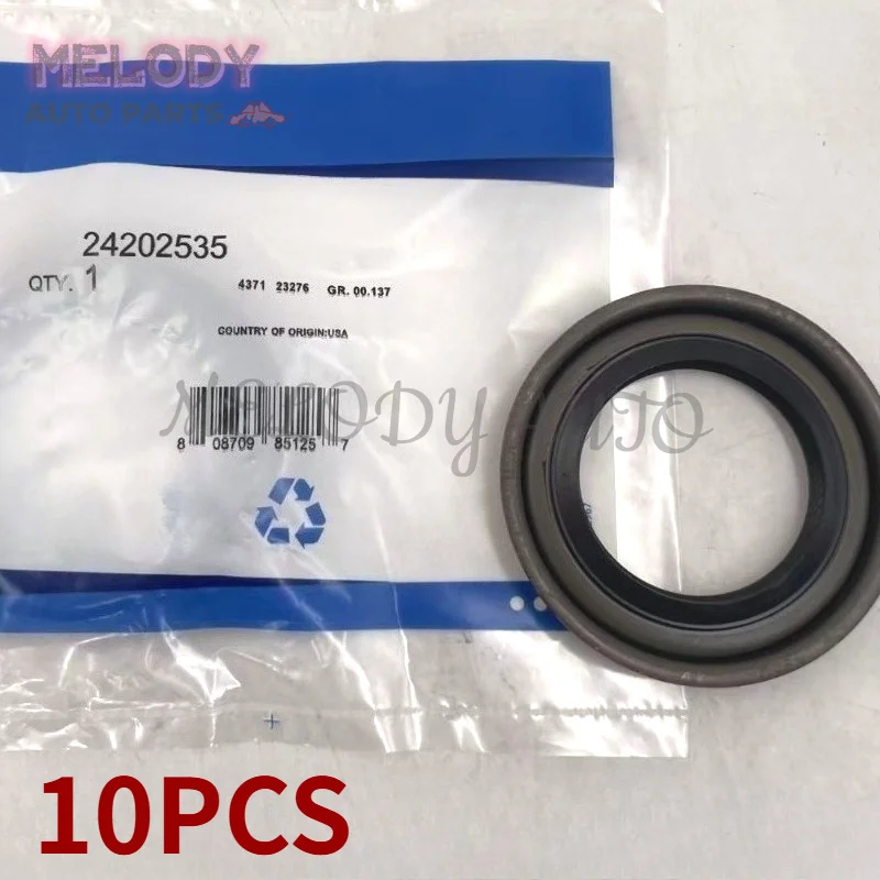 10PCS 24202535 4L60E 4L65E Automatic Transmission Torque Converter Seal For Chevrolet Colorado Silverado 1500 GMC Sierra 1500