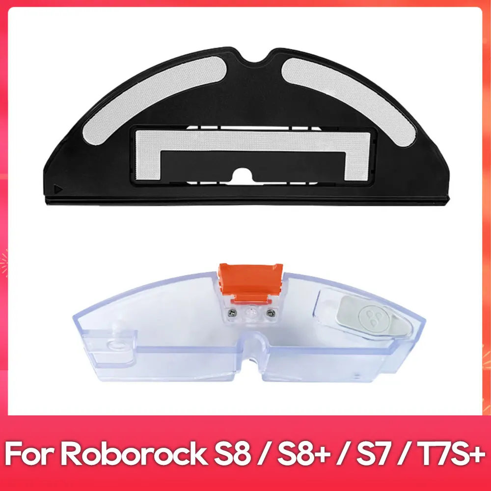 Compatible For Roborock S8 / S8 Plus Robot Vacuums Mop Bracket Holder Water Tank Spare Part Accessories