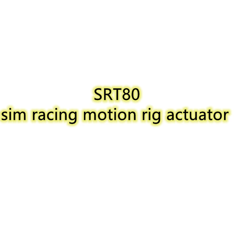 

4 комплекта (4 привода) для приводов SRT80 sim Racing Motion Rig: двигатели + черные экструзии + механический комплект + комплект винтов