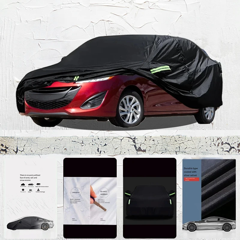 

For Mazda-5 Auto Anti snow Anti dust Anti-uv Anti peeling paint And Anti Rainwater 210t Car cover protection