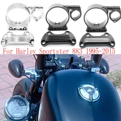 Para Harley Sportster 883 XL piezas de motocicleta instrumento velocímetro soporte carcasa cubierta de reubicación de montaje lateral 1995-2015