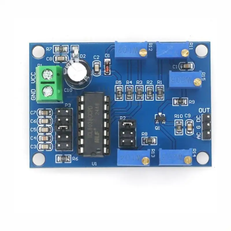ICL8038 Waveform Signal Generator Module Sine Triangle Square Wave 10Hz To 450KHz 12V To 15V Medium Low Frequency Source