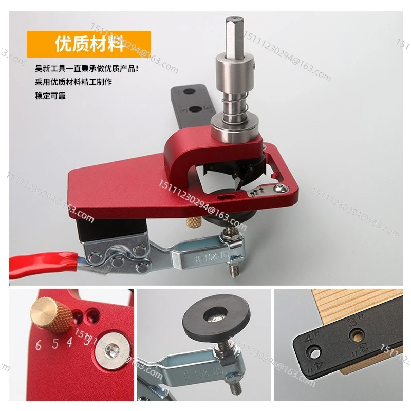 35Mm hinge hole opener, hole punch, aircraft hinge cabinet door small hole opening hardware