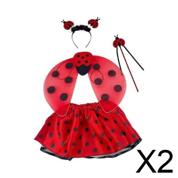 

Детский костюм животного, повязка на голову с крыльями, юбка, комплект аксессуаров для выступлений на Хэллоуин и карнавал