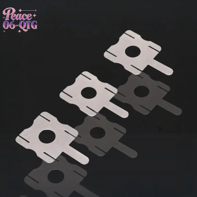 New 30pcs Spots Welding Nickel Plates 5Set Battery Plating Nickle Sheet For Mak Nickel Plated Steel Strap Strip Sheets Battery