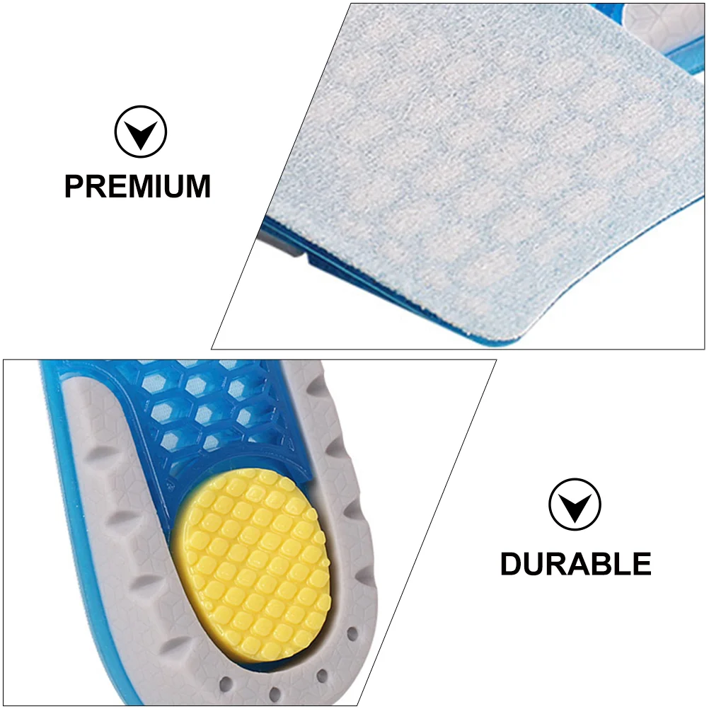 Shock Absorbing Heightening Insole Pad Shoe Inserts Increased Heel Lift Unisex Insoles Sebs Man Men and Women