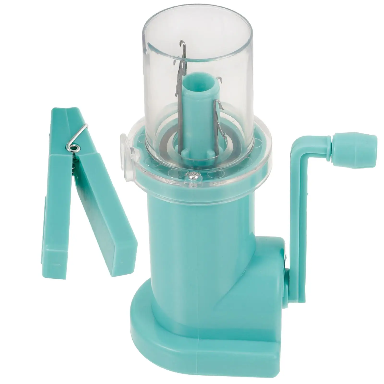 

Mini Hand Operated Winding Machine Green Spool Knitter DIY Weave Tool Rotating Sewing Accessories Embellish Knitting Device