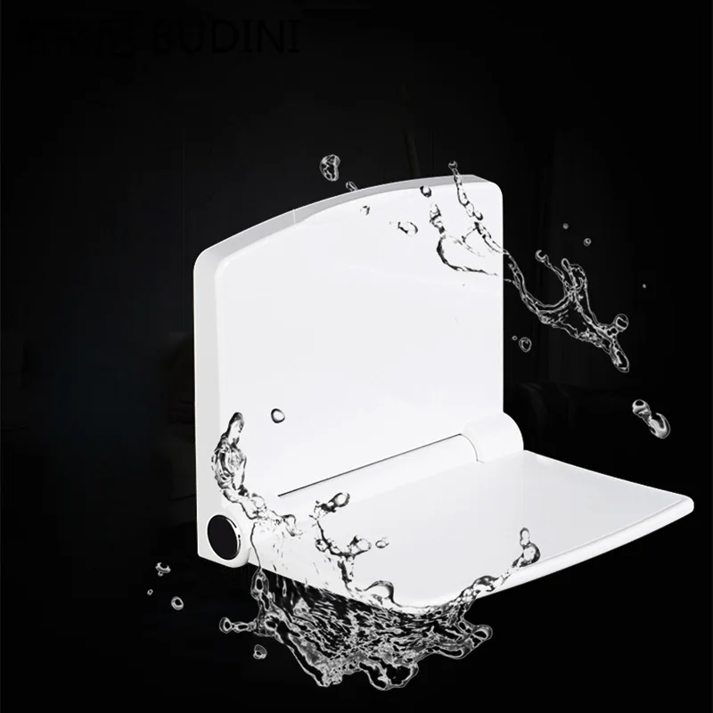 Folding Seat for Shower Bathroom Accessories Stool for Bath  Chair Wall Mount Disabled Douche Chair Shower Chairs