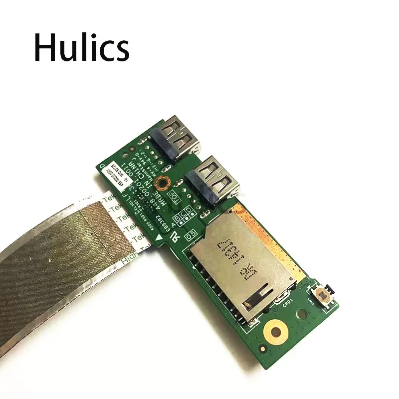 Hulics usado para Lenovo Flex 2-15 LF15M USB IO Board 13814-1 48.00Z01.0011