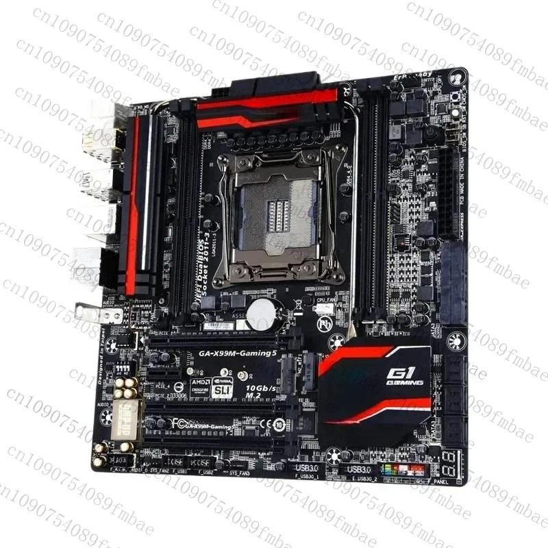 Virtue Preowned For GIGABYTE GA-X99M-Gaming5 System Board LGA2011-v3 DDR4 64G Motherboard Test Ok Stable Operation USED