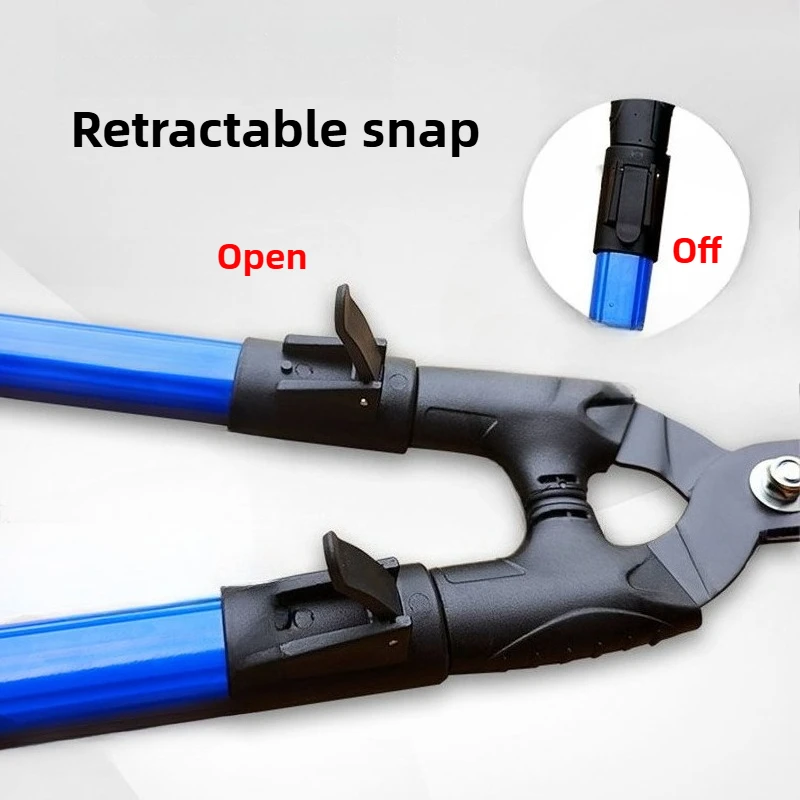 Retractable Pruning Shears Professional Extended Hedge Shears Garden Fence Shrub Branch Scissors Pruner Secateurs Hand Tools