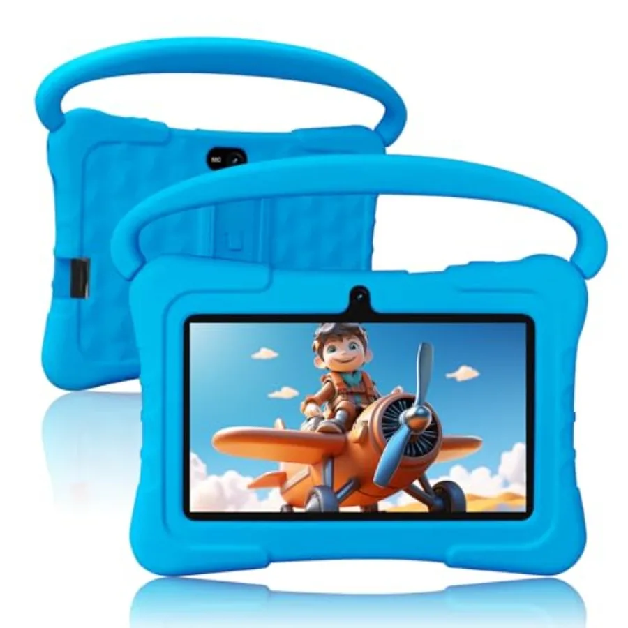 

Tablet 7 inch32GB Toddler Tablets Android 13 with WiFi Dual Camera Education Games Software Pre-Installed Computer Tabletas PC